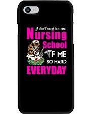 Nursing School F Me Everyday HSL - Nurse Phone Case tile