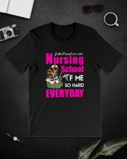 Nursing School F Me Everyday HSL - Nurse Classic T-Shirt lifestyle-mens-crewneck-front-16