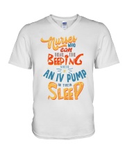 The Beeping Sound HLD - Nurse V-Neck T-Shirt tile