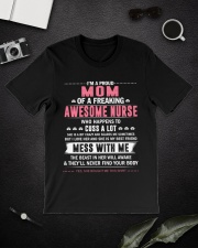 A Proud Mom Of A Freaking Awesome Nurse HL Classic T-Shirt lifestyle-mens-crewneck-front-16