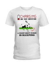 Charging - Do Not Disturb - Nurse Ladies T-Shirt tile