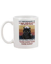 My Nickname Is Nurse Mug back