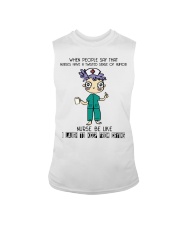 Nurses Laugh To Keep From Crying TLD Sleeveless Tee tile