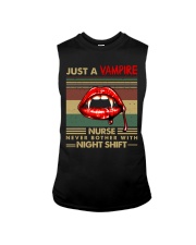 Just A Vampire Nurse Never Bother With Night Shift Sleeveless Tee tile