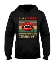 Just A Vampire Nurse Never Bother With Night Shift Hooded Sweatshirt tile