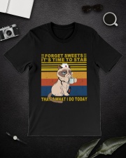 It's Time To Stab - Nurse Classic T-Shirt lifestyle-mens-crewneck-front-16