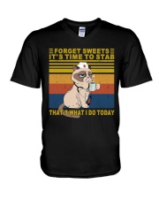 It's Time To Stab - Nurse V-Neck T-Shirt tile