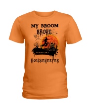 My Broom Broke So I Am A Housekeeper HSL Ladies T-Shirt tile