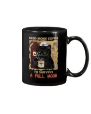 Need More Coffee To Survive Full Moon HLL - Nurse Mug tile