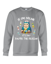 I'm drunk HLAU - Nurse Crewneck Sweatshirt tile