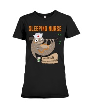 Sleeping Nurse HSD Premium Fit Ladies Tee tile