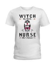 Witch By Birth Nurse By Choice HSL - Nurse Ladies T-Shirt tile
