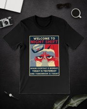 Welcome To Night Shift HLD - Nurse Classic T-Shirt lifestyle-mens-crewneck-front-16