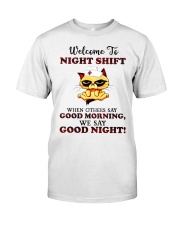Welcome To Night Shift HSL - Nurse Premium Fit Mens Tee tile