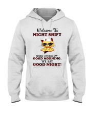 Welcome To Night Shift HSL - Nurse Hooded Sweatshirt tile