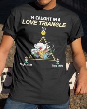 Love Triangle HSU - Nurse Classic T-Shirt apparel-classic-tshirt-lifestyle-28
