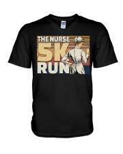 The Nurse 5K Run V-Neck T-Shirt tile