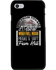 Full Moon Means Shift From Hell HLL - Nurse Phone Case tile