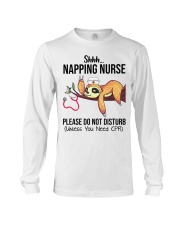 Napping Nurse - Do Not Disturb HS Long Sleeve Tee tile