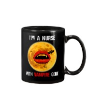 I'm A Nurse With Vampire Gene Mug tile