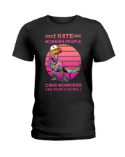 I Hate Morning People - Nurse Ladies T-Shirt tile