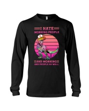 I Hate Morning People - Nurse Long Sleeve Tee tile