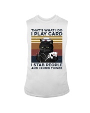I Play Card - I Stab People Sleeveless Tee tile