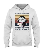 My Blood Type Is Coffee - Nurse Hooded Sweatshirt tile