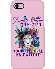 August queen Phone Case thumbnail