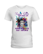 August queen Ladies T-Shirt tile
