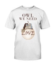 Owl We Need Is Love Premium Fit Mens Tee tile