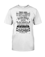 November Girl Classic T-Shirt front