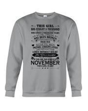 November Girl Crewneck Sweatshirt thumbnail