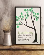 TEACHER TEACHCER TEACHER TEACHCER TEACHER TEACHCER 11x17 Poster lifestyle-poster-3