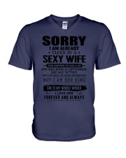 September Woman V-Neck T-Shirt thumbnail