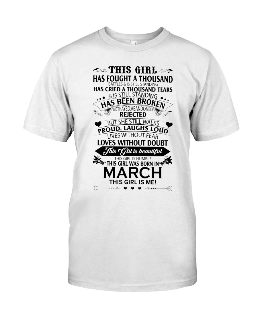 March Girl Classic T-Shirt