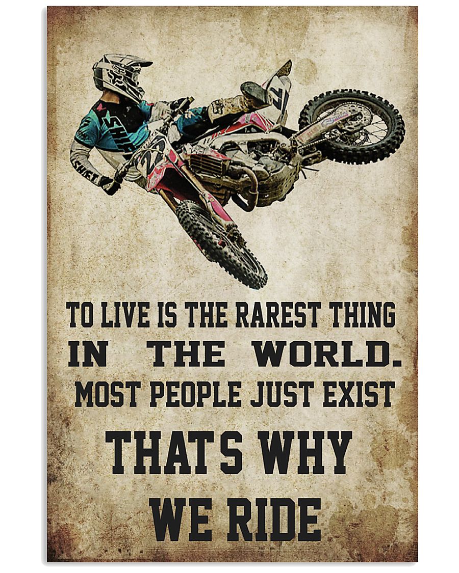 MOTOCROSS MOTOCROSS MOTOCROSS DIRT BIKE DIRT BIKE 11x17 Poster
