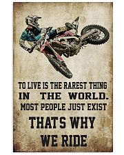 MOTOCROSS MOTOCROSS MOTOCROSS DIRT BIKE DIRT BIKE 11x17 Poster front