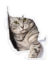 cat Sticker - Single (Vertical) front