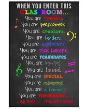 MUSIC TEACHER 11x17 Poster front