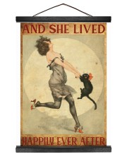 216Canvas - And She Lived Happily Ever After 12x16 Black Hanging Canvas thumbnail