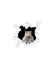 Cat Short-haired Sticker - Single (Vertical) front