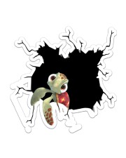 Turtle Crack Sticker - Single (Vertical) front