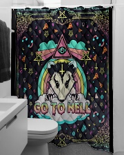 Limited Time Shower Curtain aos-shower-curtains-71x74-lifestyle-front-04
