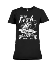 Fish And Beer Premium Fit Ladies Tee thumbnail