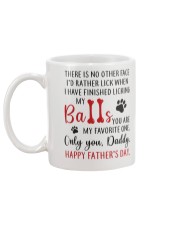 My Favorite One Mug back