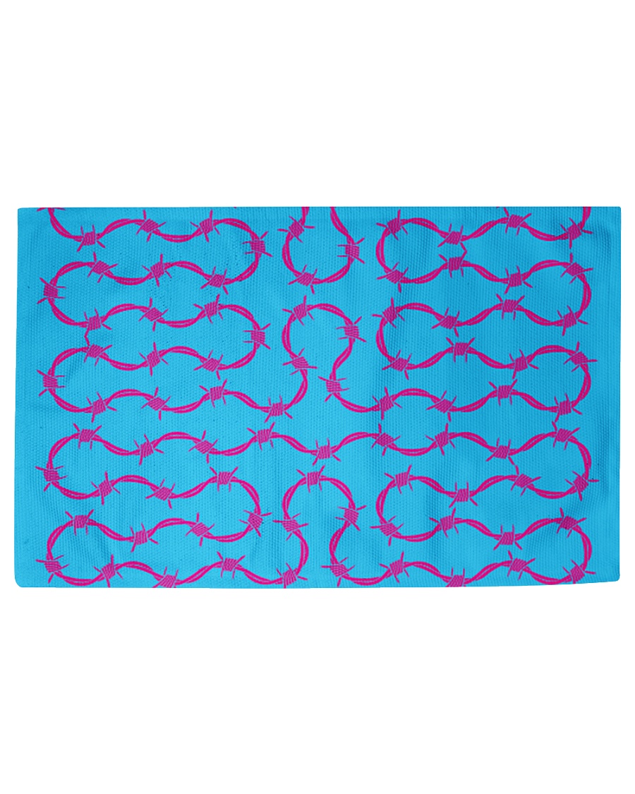 Mesh Fencing Woven Rug - 6' x 4'