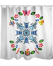 Christmas and Cats Bundle Shower Curtain thumbnail