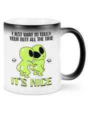 I Just Want To Touch Your Butt All The Time Color Changing Mug front