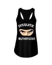 Disguise Muthafucka Funny Ladies Flowy Tank tile